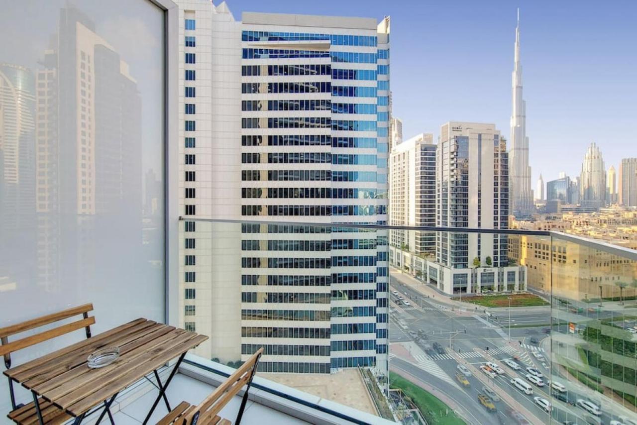 Marquise Square Tower, Business Bay - Bright Studio Дубай Екстериор снимка