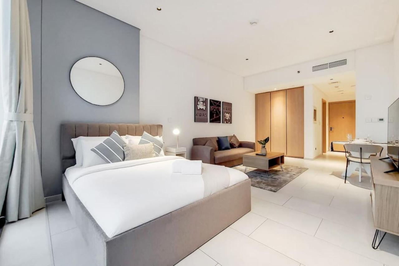 Marquise Square Tower, Business Bay - Bright Studio Дубай Екстериор снимка